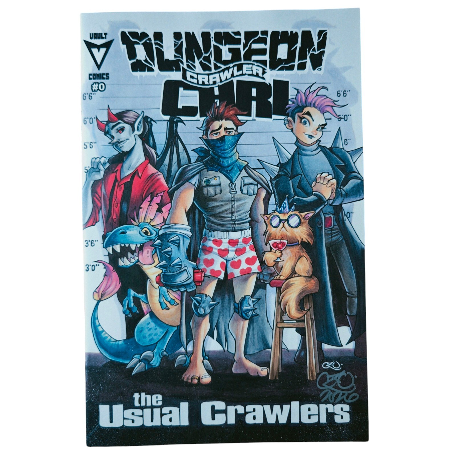 DUNGEON CRAWLER CARL #0 CHRISSIE ZULLO NM SIGNED FOIL COA LTD 100 NYCC 2026 