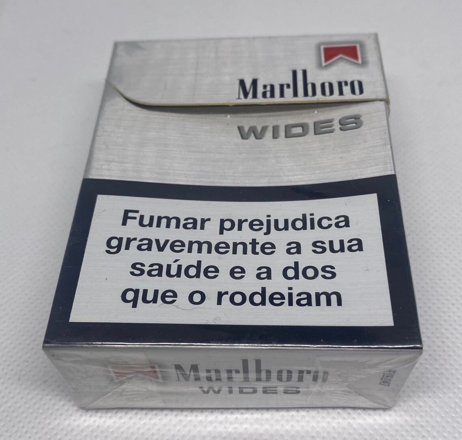 Vintage Marlboro Wides Cigarette Cigarettes Paper Box Empty Cigarette
