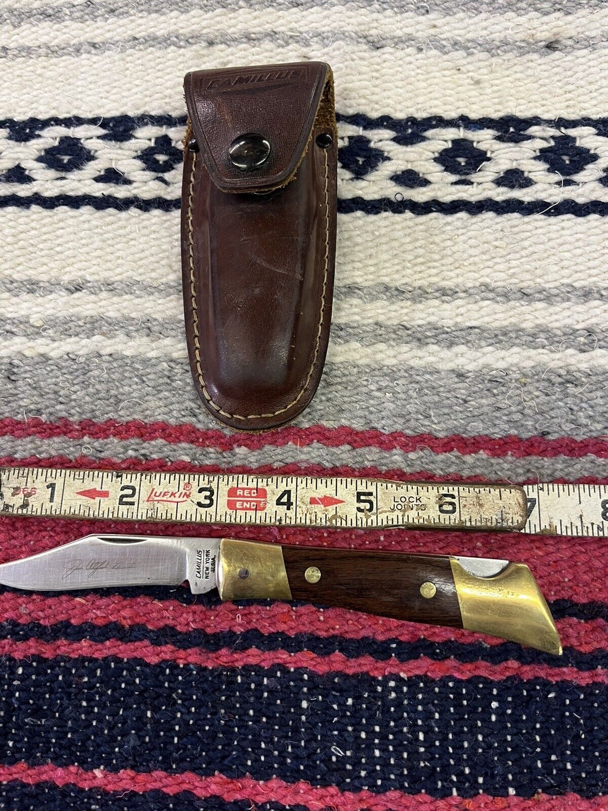 Vintage Camillus “Jim Catfish Hunter” #3 Folding Knife