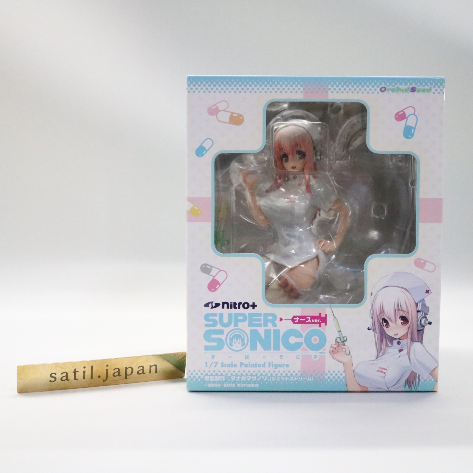 [NEW] Orchid Seed Nitro Super Sonic Super Sonico Nurse ver. 1/7 Figure Japan
