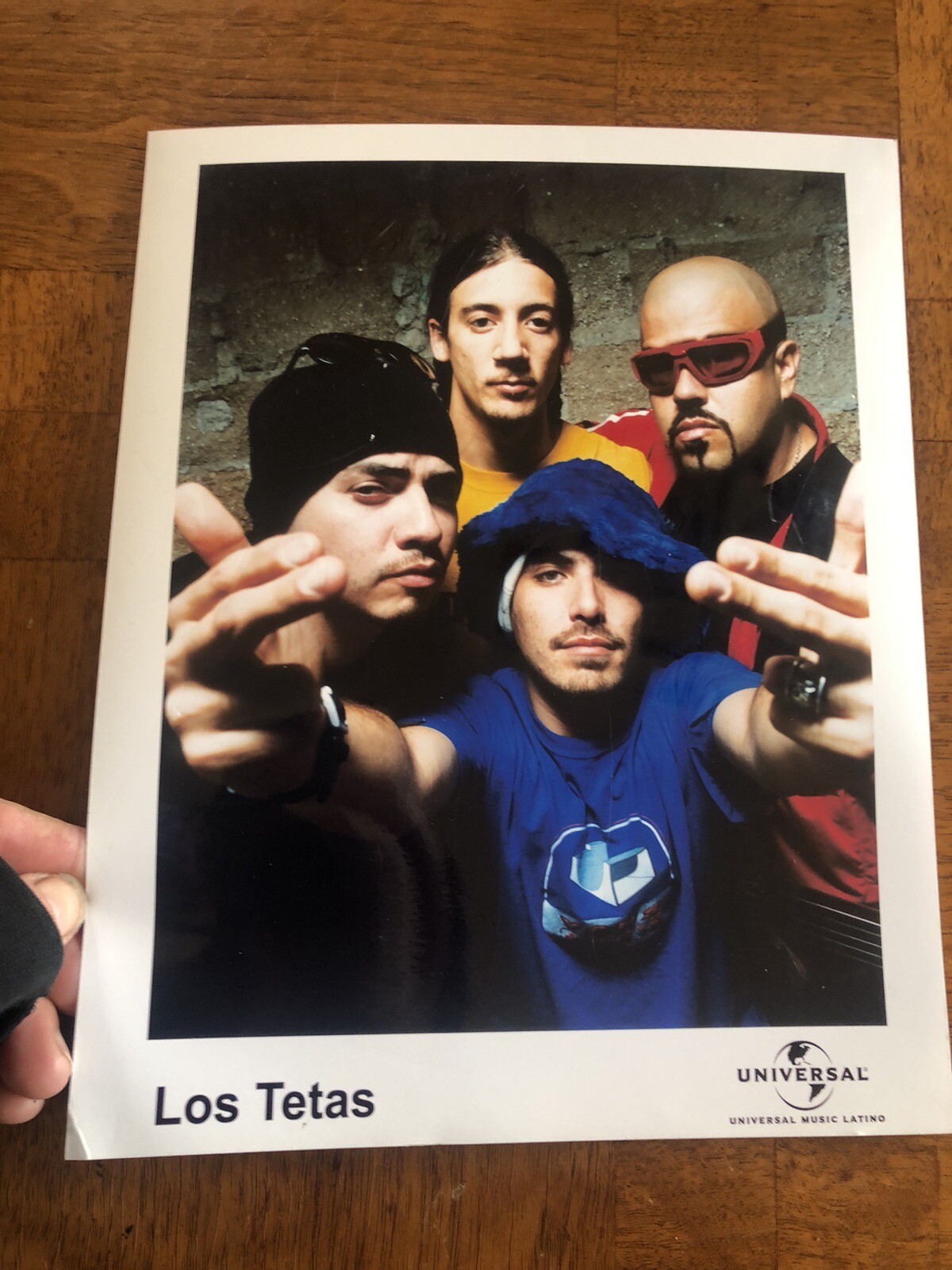 Los Tetas is a Chilean Funk Music Group Rare Vintage 8X10 PRESS PHOTO Los Tetas is a Chilean Funk Music Group Rare Vintage 8X10 PRESS PHOTO