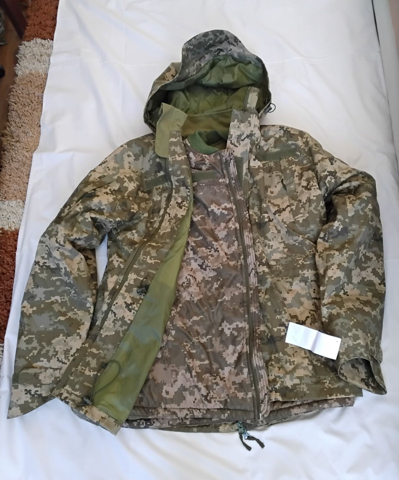 Original Ukrainian Winter Jacket MM14 Camo Military Coat, BIG Size 4XL Original Ukrainian Winter Jacket MM14 Camo Military Coat, BIG Size 4XL