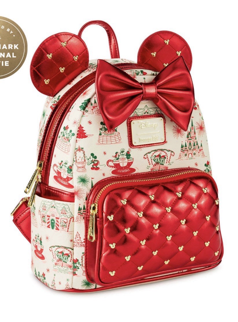 Disney Hallmark Holiday Ever After Minnie Mouse Loungefly Backpack NWT Disney Hallmark Holiday Ever After Minnie Mouse Loungefly Backpack NWT