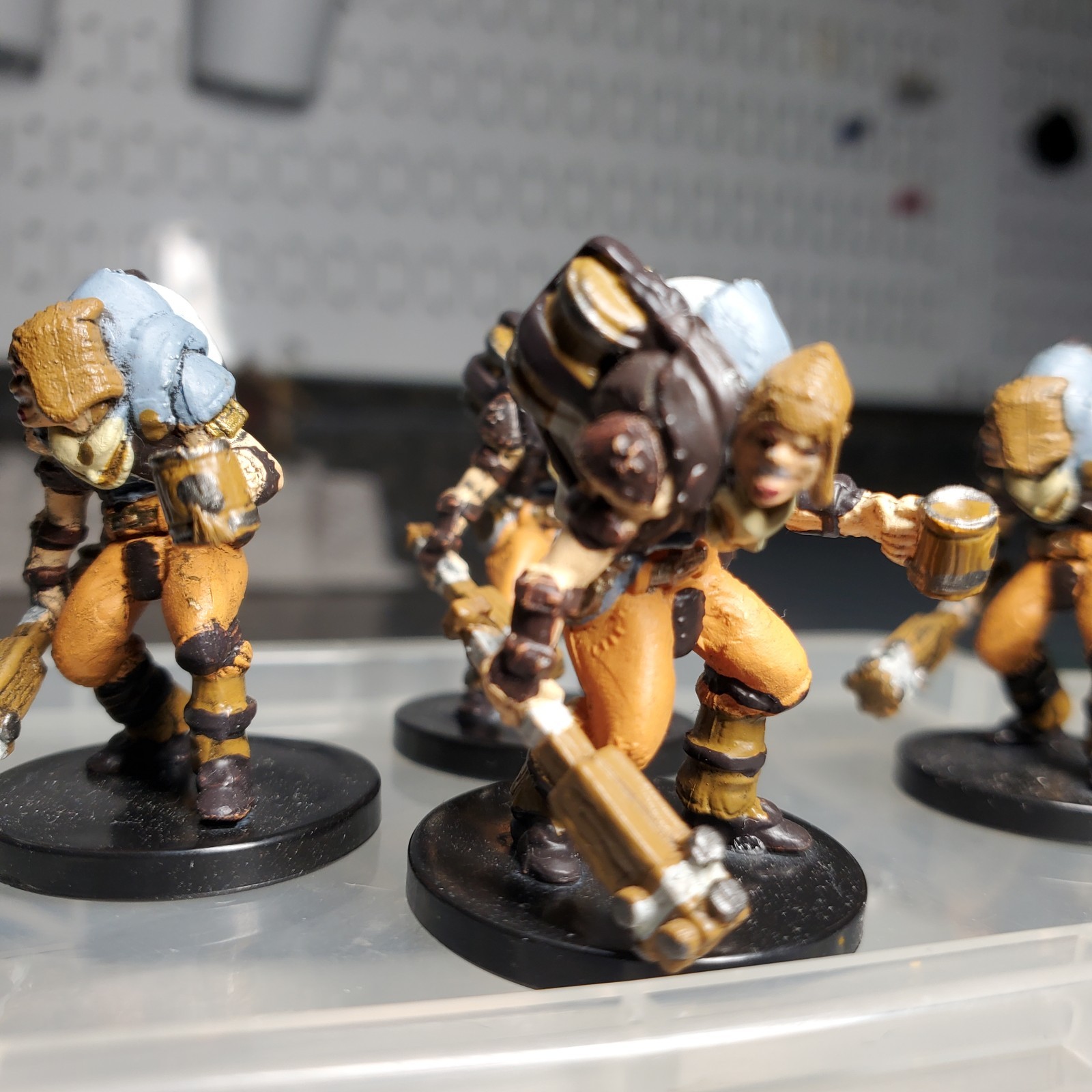Brigands D&D Miniatures, Set Of Four (4) Brigands D&D Miniatures, Set Of Four (4)