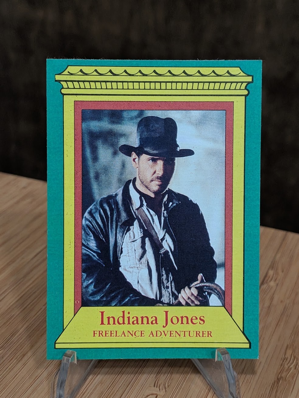 1981 Topps Indiana Jones The Raiders Of The Lost Ark #2 NM Harrison Ford 1981 Topps Indiana Jones The Raiders Of The Lost Ark #2 NM Harrison Ford