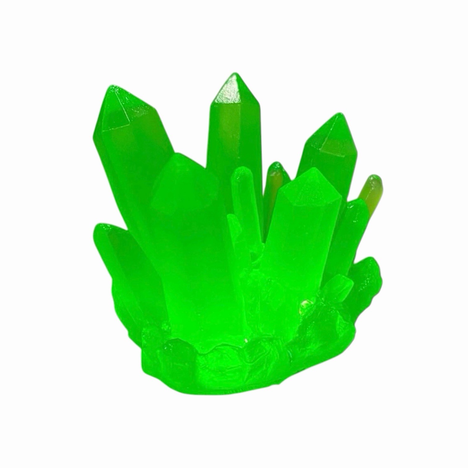 Kryptonite Green Crystal Resin Figurine Prop w/Bonus Light - for Superman Fan Kryptonite Green Crystal Resin Figurine Prop w/Bonus Light - for Superman Fan
