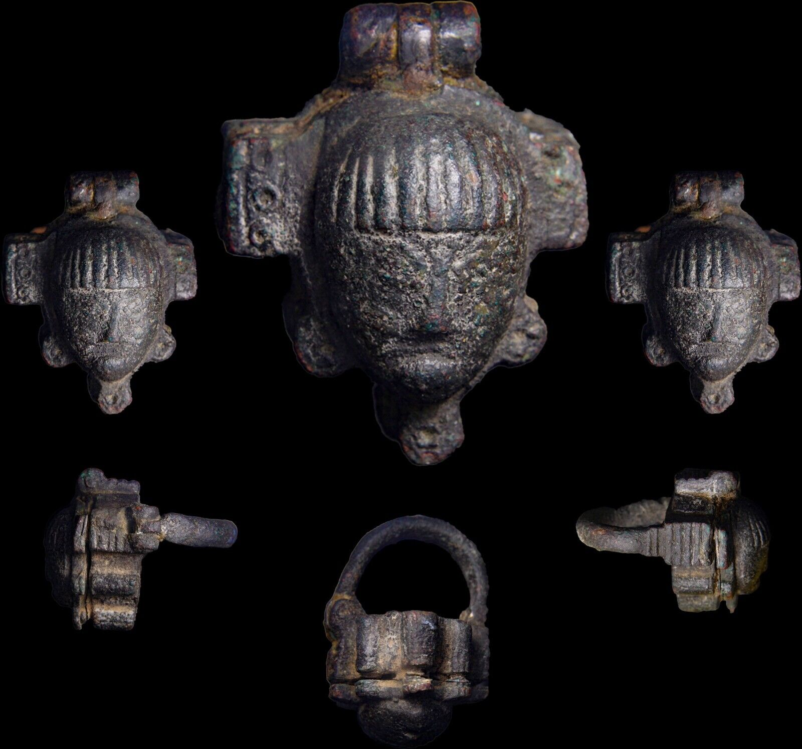 EXCEEDINGLY RARE And Spectacular ANCIENT JUDAEA Poison Ring Chamber Locket COA