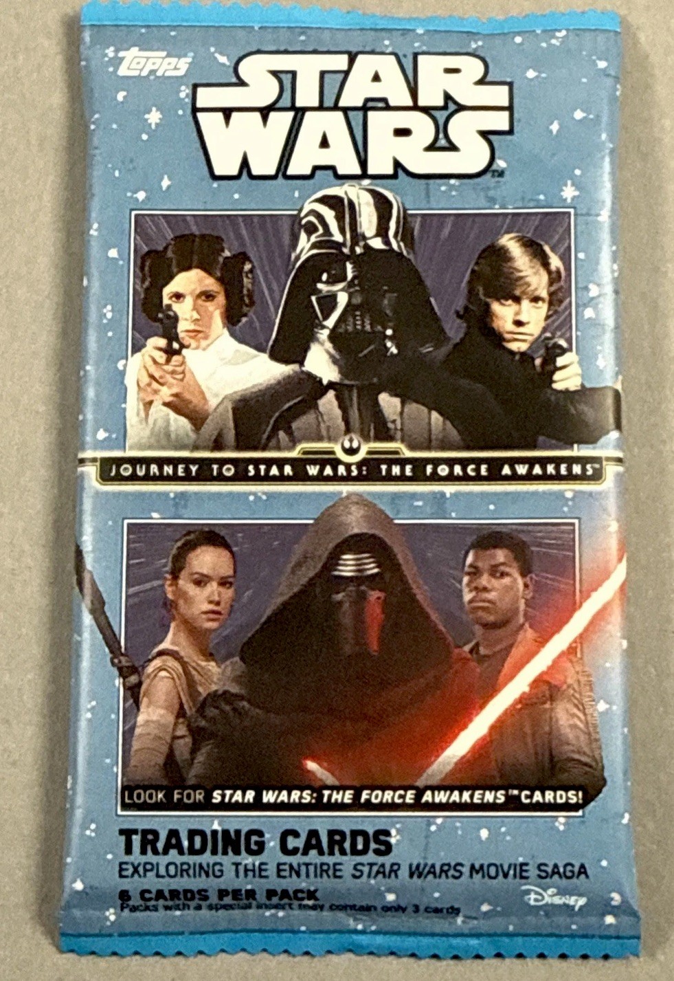 2015 Topps Journey To Star Wars: The force Awakens Booster Pack 2015 Topps Journey To Star Wars: The force Awakens Booster Pack