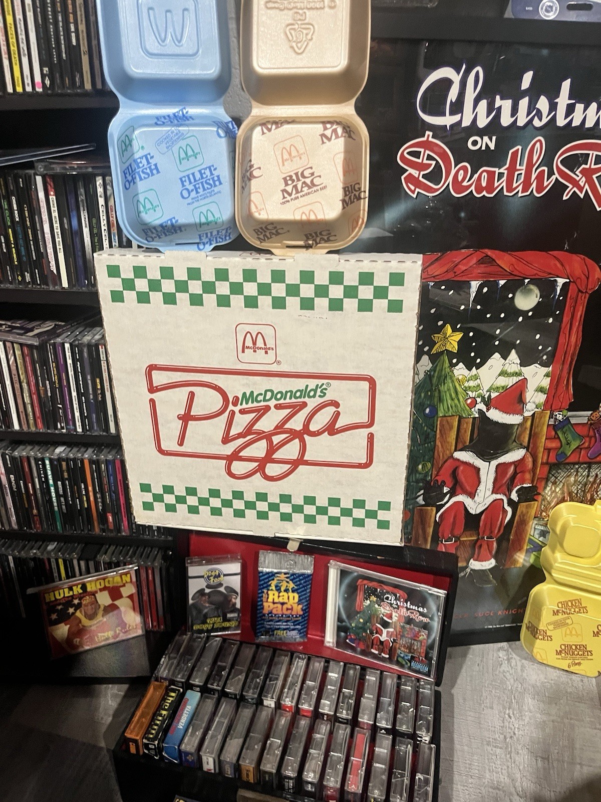 McDonald’s Vintage Pizza Box 1980’s Pizza Box Only No Pizza McDonald’s Vintage Pizza Box 1980’s Pizza Box Only No Pizza