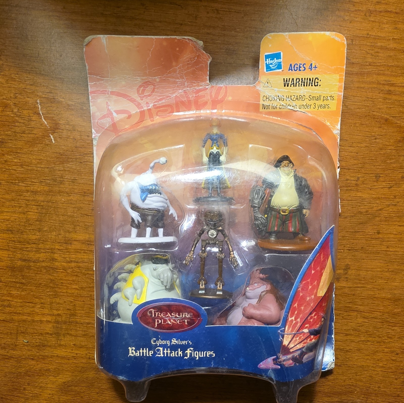 Disney Treasure Planet Jim Hawkins’ Battle Attack Figures Hasbro 2002 - NEW Disney Treasure Planet Jim Hawkins’ Battle Attack Figures Hasbro 2002 - NEW