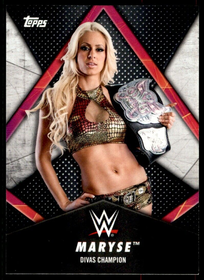 Maryse 2018 Topps WWE Women\'s Division Champions #WC-1 A