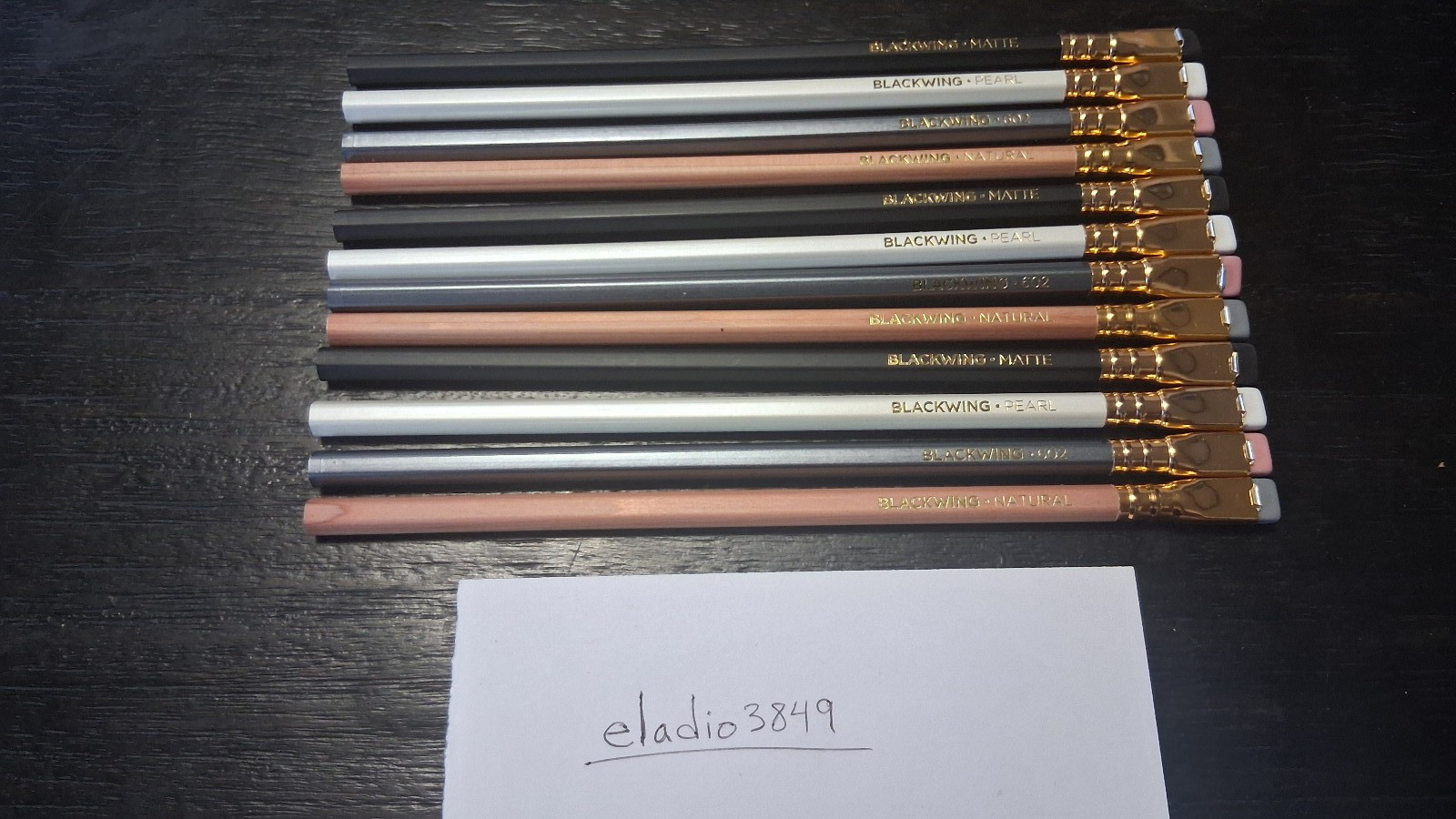Blackwing Pencils: Sampler (all 4 lead cores)