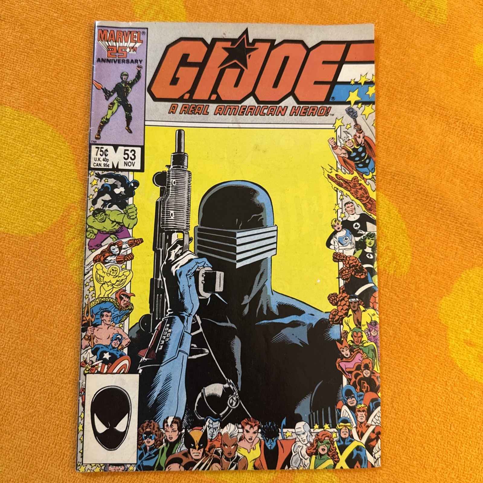 Rc30 G.I. Joe A Real American Hero #53 • Marvel Comics • 1986 Snake Eyes Cobra Rc30 G.I. Joe A Real American Hero #53 • Marvel Comics • 1986 Snake Eyes Cobra