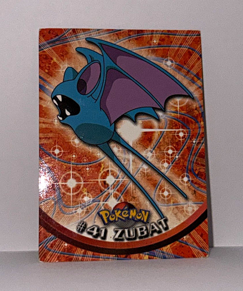 Topps Pokémon TV Animation Edition 1999 #41 Zubat Trading Card English Topps Pokémon TV Animation Edition 1999 #41 Zubat Trading Card English