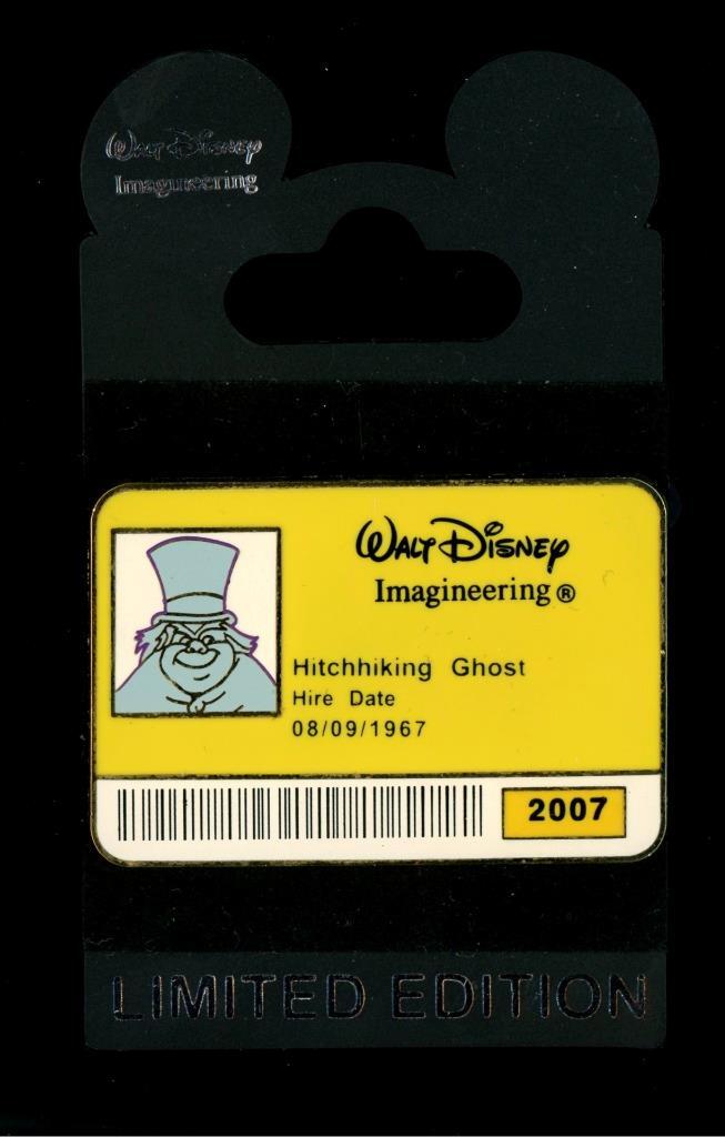 WDI Phineas I.D. Badge Series Haunted Mansion Hitchhiking LE Disney Pin 53240