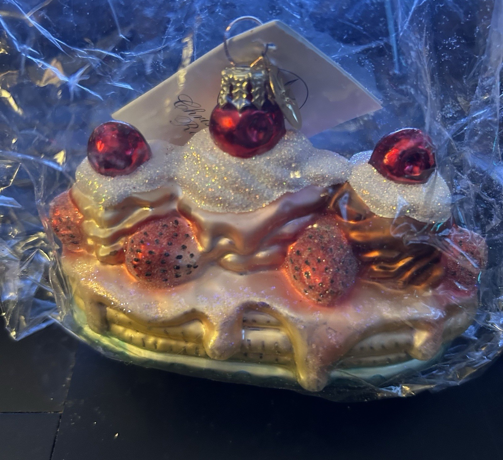 Christopher Radco Triple Dip Split Christmas Ornament, Sealed New Christopher Radco Triple Dip Split Christmas Ornament, Sealed New