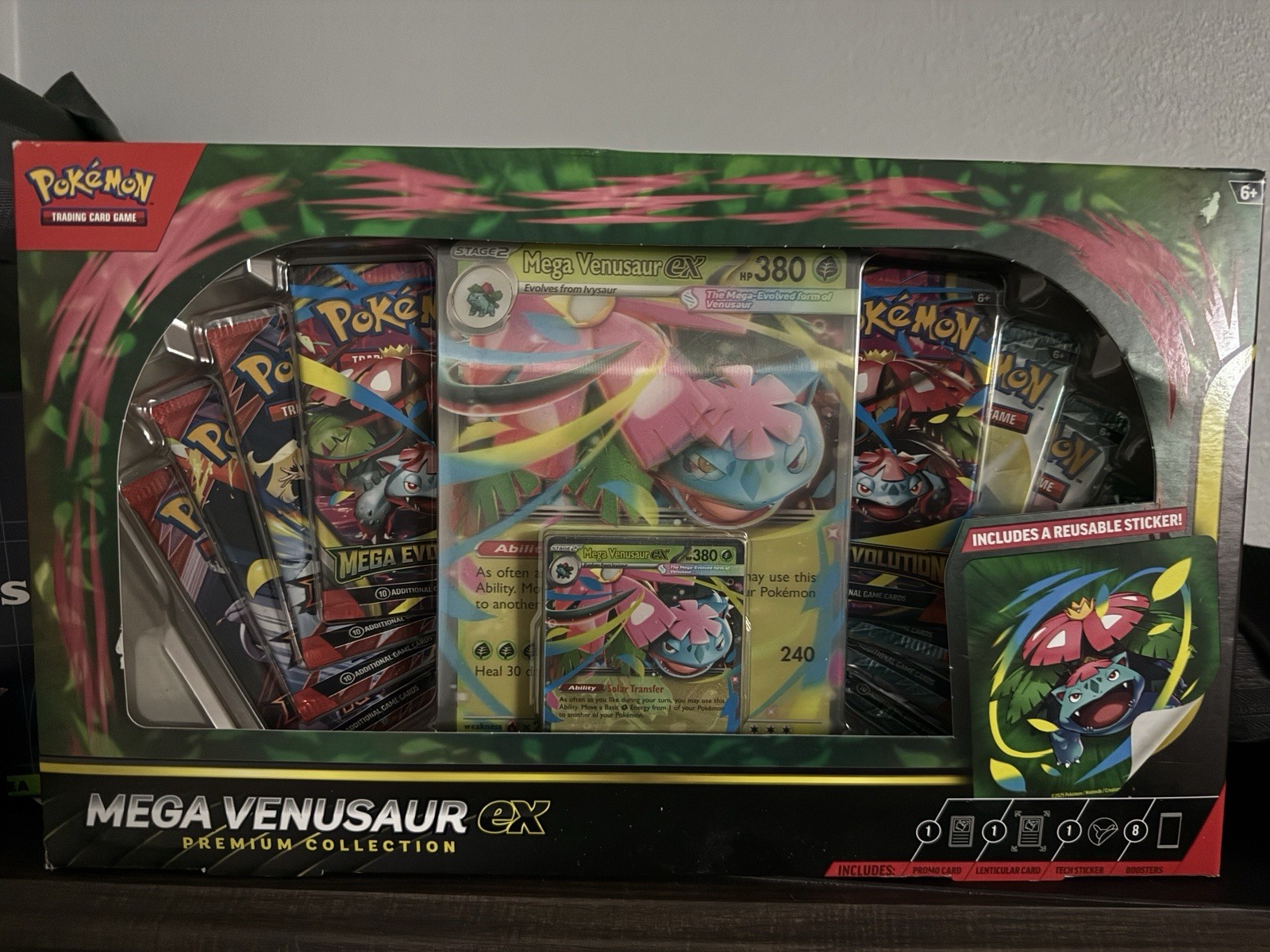 Pokemon Mega Venusaur EX Premium Collection Box Pokemon Mega Venusaur EX Premium Collection Box