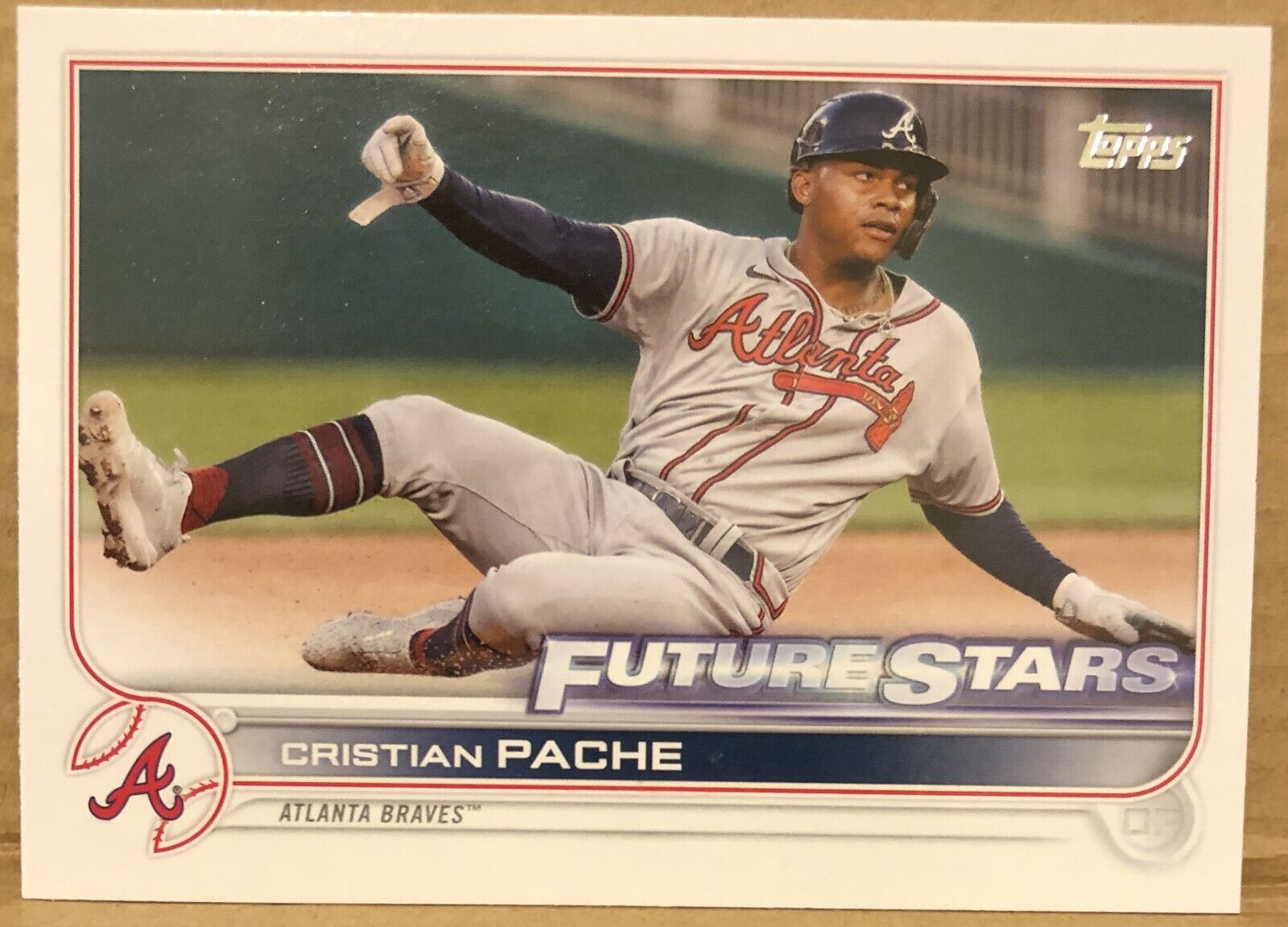 Cristian Pache(Atlanta Braves)2022 Topps Baseball Card