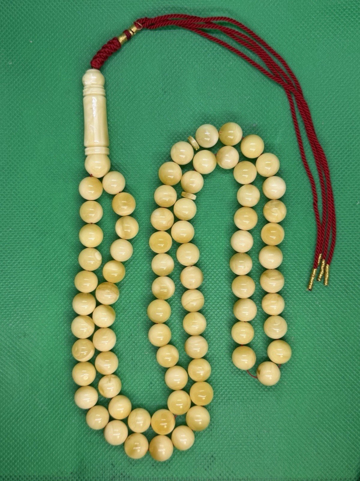 Natural Baltic Amber Tasbih Natural Baltic Amber Tasbih