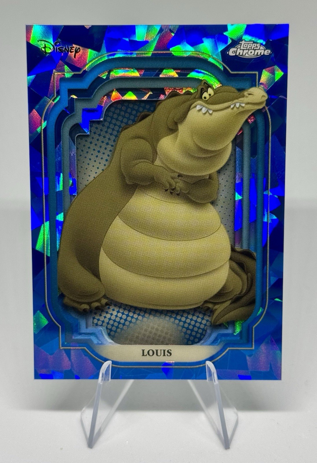 2024 Topps Chrome Disney Sapphire Louis #138 2024 Topps Chrome Disney Sapphire Louis #138