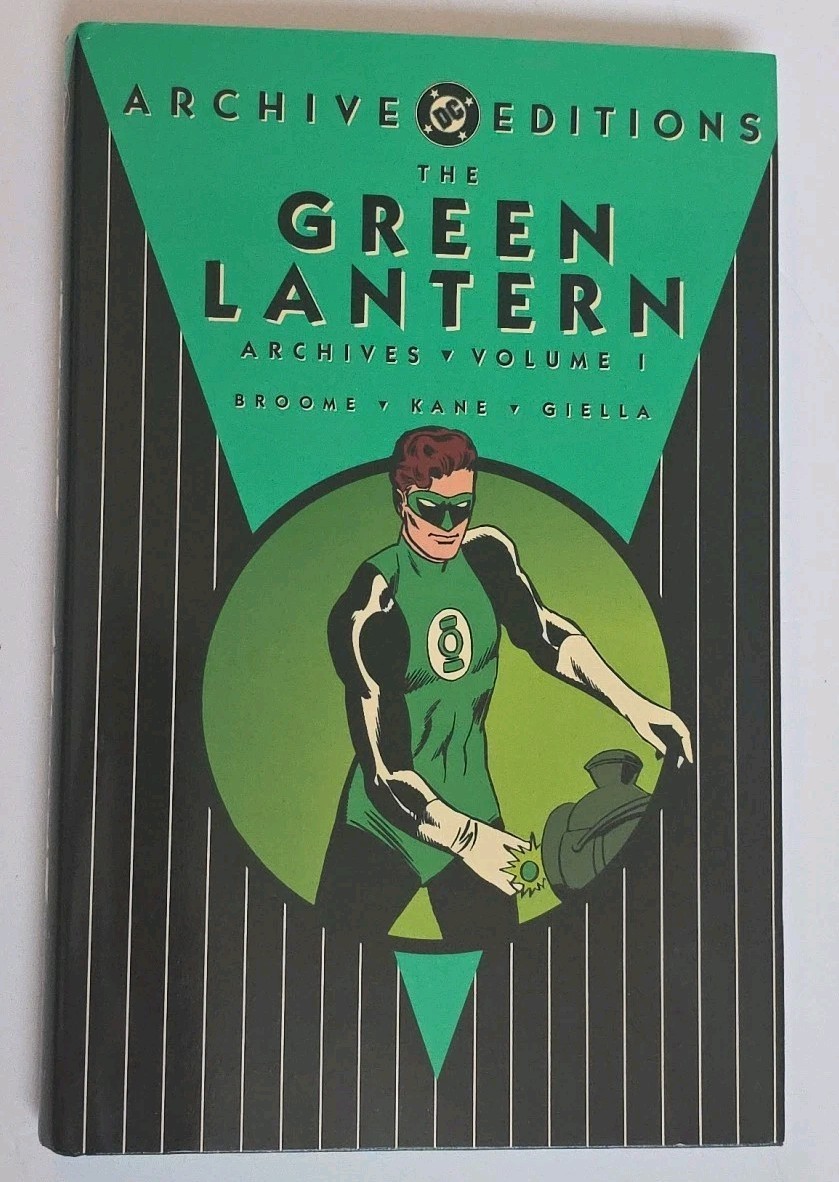 DC Archive Editions Green Lantern 1 1993 Hardcover Dustcover *VG* DC Archive Editions Green Lantern 1 1993 Hardcover Dustcover *VG*