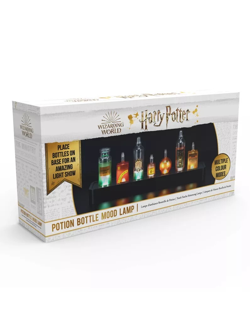 NEW~ HARRY POTTER Snape Potions Mood Sound/Voice Control Lamp Bottles RARE NEW~ HARRY POTTER Snape Potions Mood Sound/Voice Control Lamp Bottles RARE