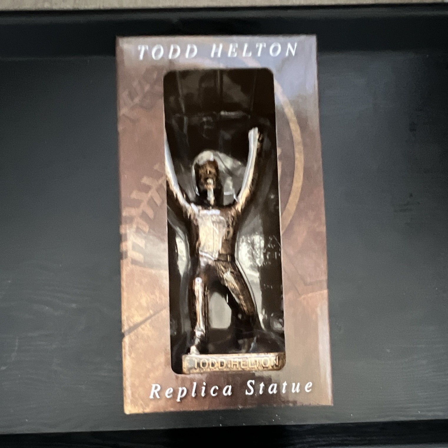 Todd Helton Bronze Metal Replica Statue Colorado Rockies MLB SGA 9-19-26 Todd Helton Bronze Metal Replica Statue Colorado Rockies MLB SGA 9-19-26