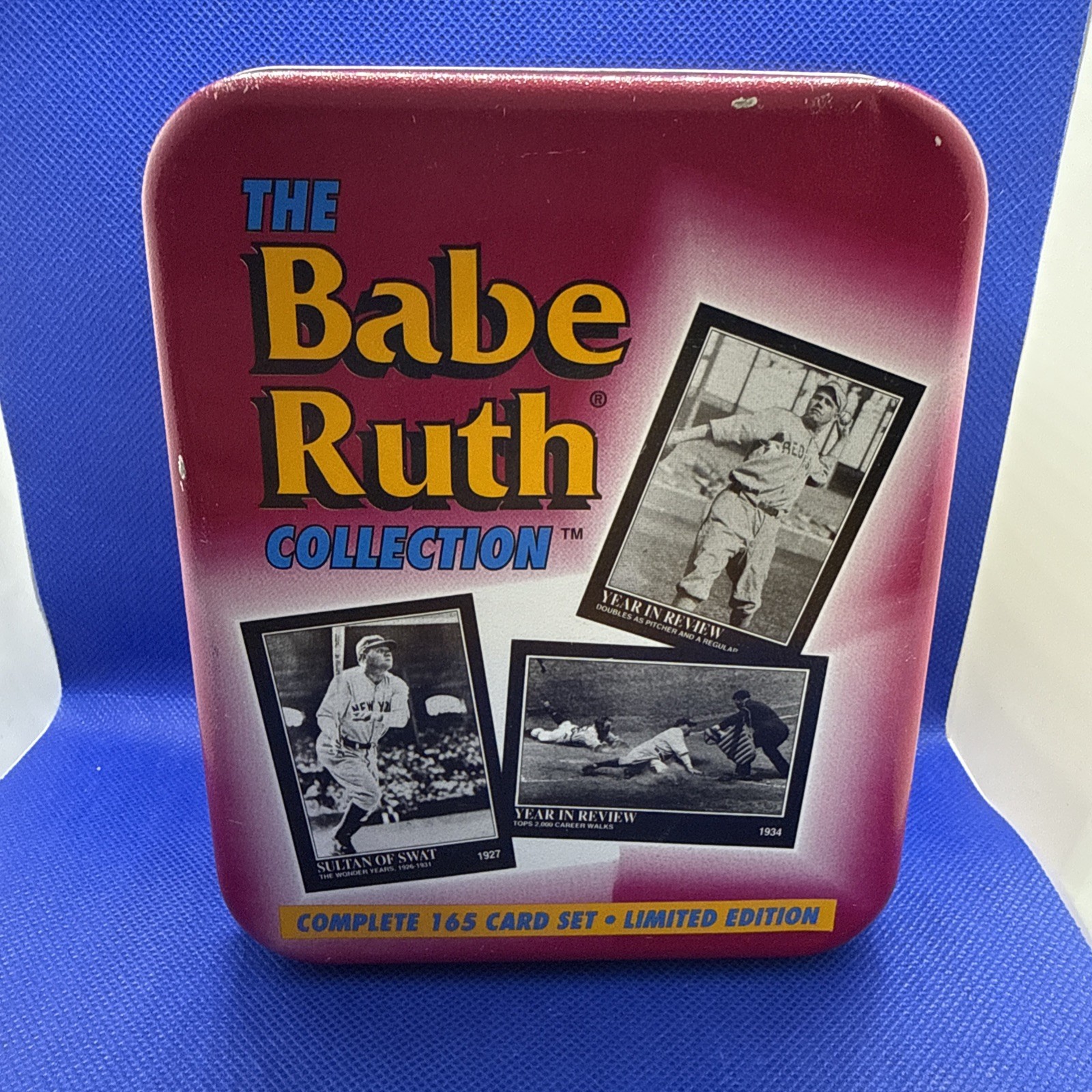 Babe Ruth Collection Limited Editon 165 Card Set Images 1927-1934 Vintage 1992 Babe Ruth Collection Limited Editon 165 Card Set Images 1927-1934 Vintage 1992