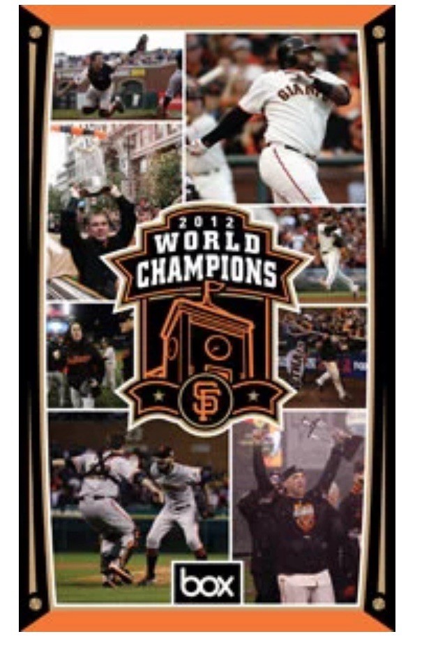 2012 S.F. Giants World Champion Ballpark Giveaways In 2013 Season