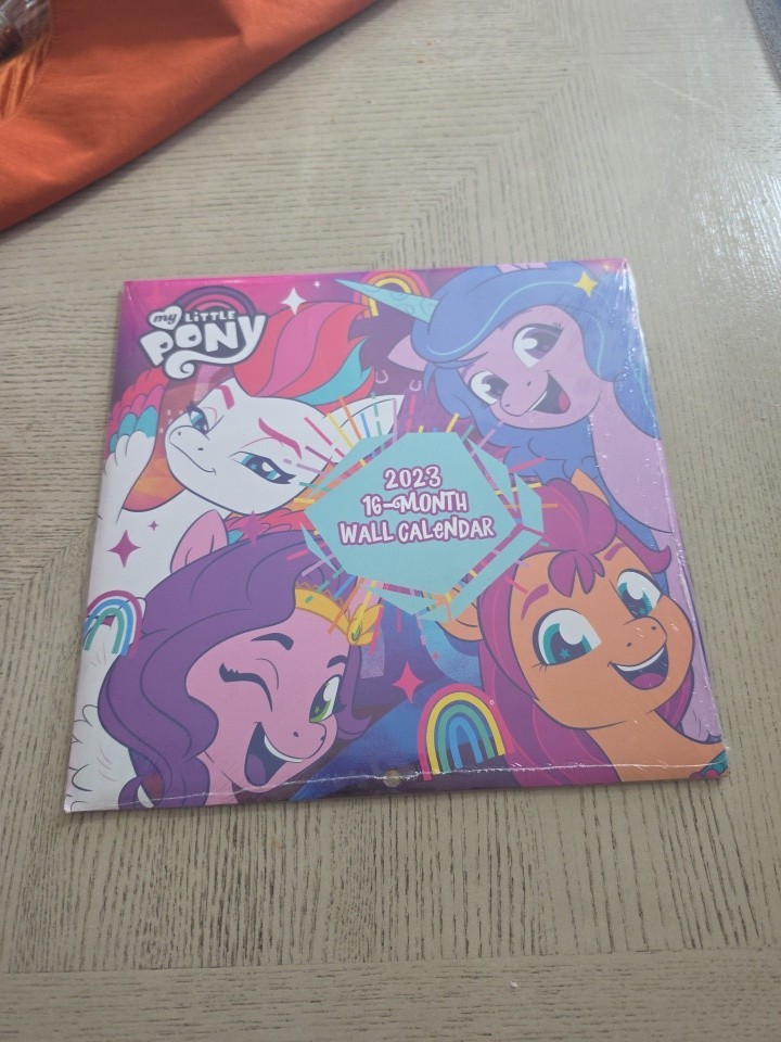 MY LITTLE PONY 2023 16-MONTH WALL CALENDAR SEALED NEW 10x10 Beautiful Arts MLP MY LITTLE PONY 2023 16-MONTH WALL CALENDAR SEALED NEW 10x10 Beautiful Arts MLP