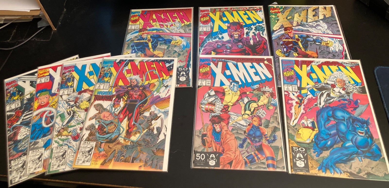 Lookee...  1991 X-MEN #1-5 **All 5 Variant #1's** Key #4 + More (NM-)