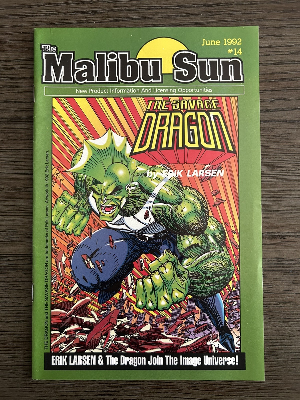 THE MALIBU SUN #14 JUNE 1992 THE SAVAGE DRAGON