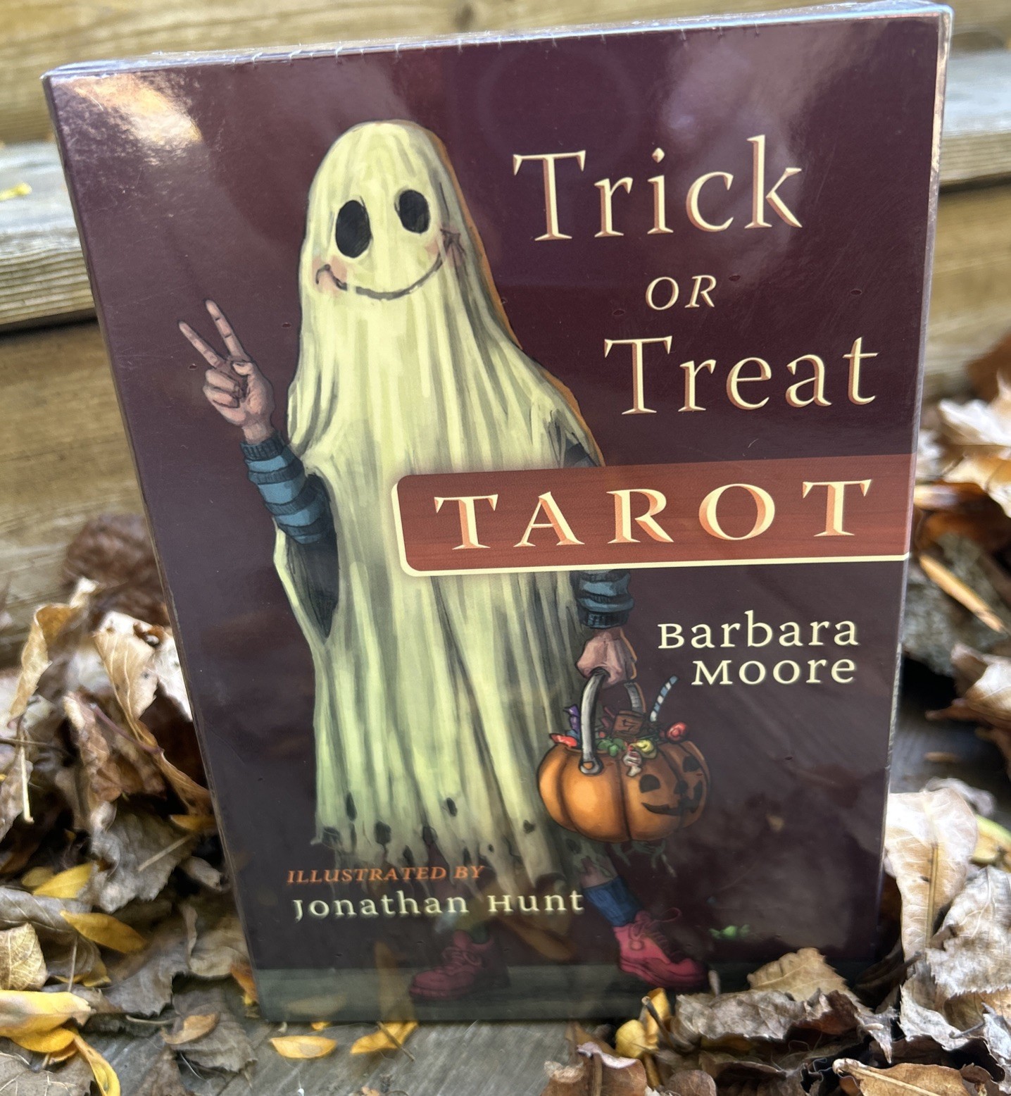 new TRICK OR TREAT TAROT Cards and Book Set Halloween oracle cards SEALED new TRICK OR TREAT TAROT Cards and Book Set Halloween oracle cards SEALED