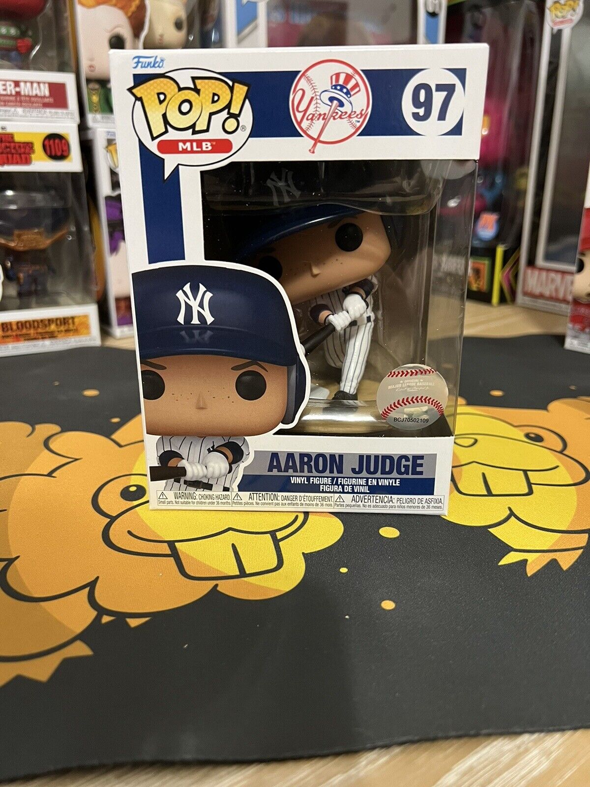 Funko POP Aaron Judge 97 Baseball MLB New York Yankees IN HAND NEW READY SHIP