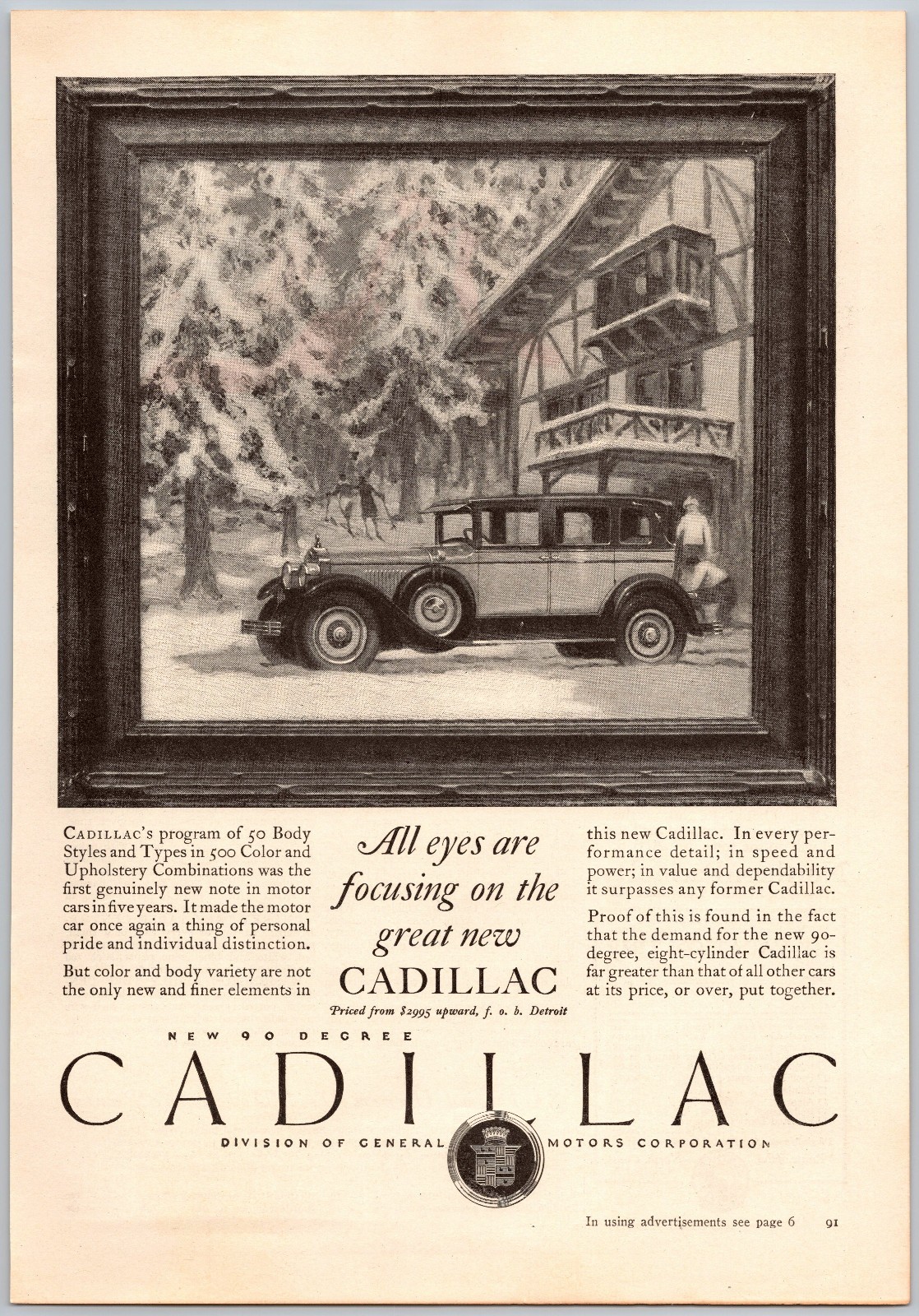 Vintage 1927 Cadillac, Auto, Automobile, Car 20\'s Print Ad Vintage 1927 Cadillac, Auto, Automobile, Car 20\'s Print Ad