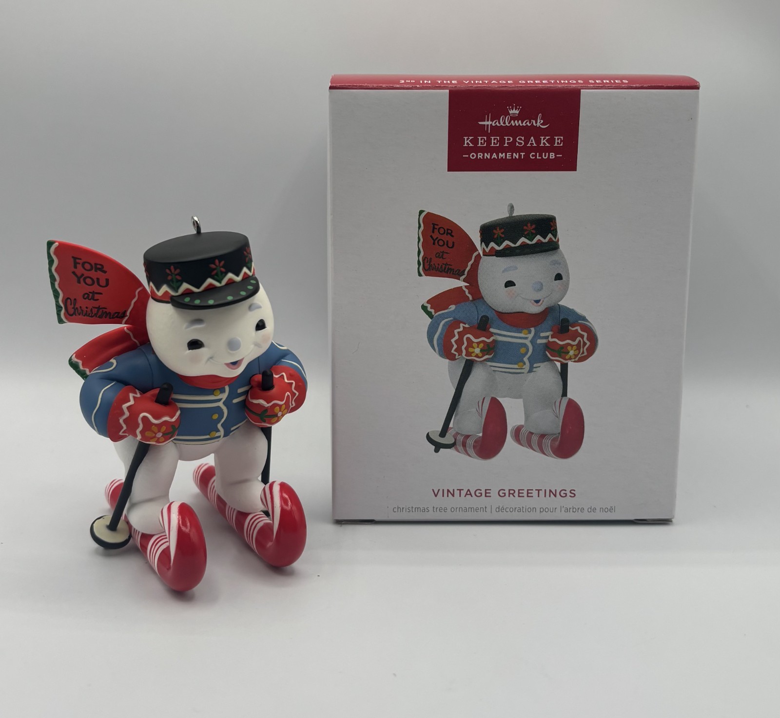 Hallmark 2025 Vintage Greetings #2 KOC Exclusive Ornament Hallmark 2025 Vintage Greetings #2 KOC Exclusive Ornament