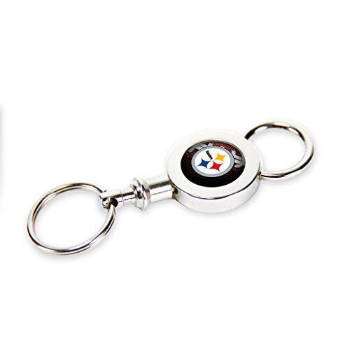 Rico NFL Officially Licensed Pittsburgh Steelers Quick Release Key Chain