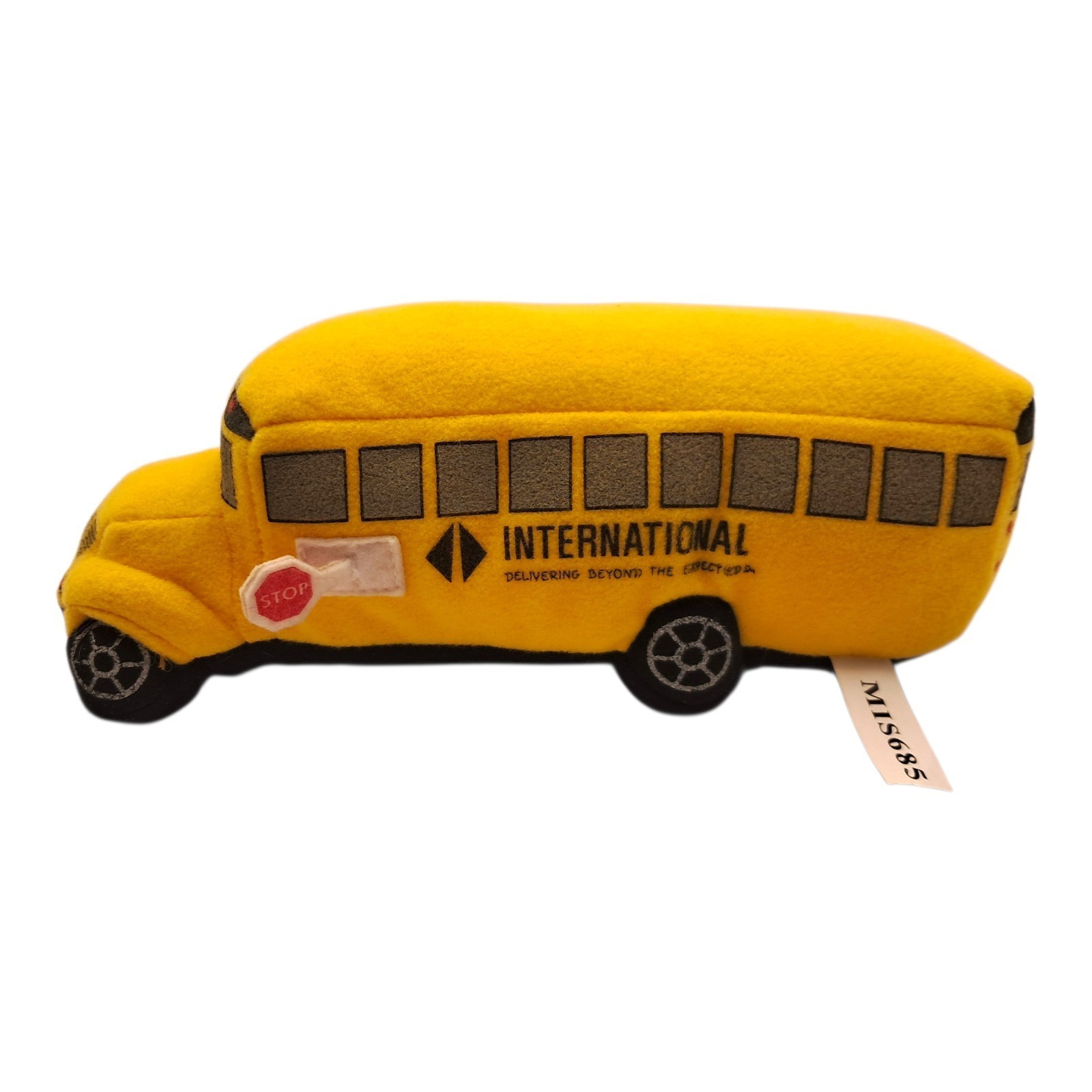 International Yellow School Bus Plush Promotional Stuffed Toy Very Rare International Yellow School Bus Plush Promotional Stuffed Toy Very Rare