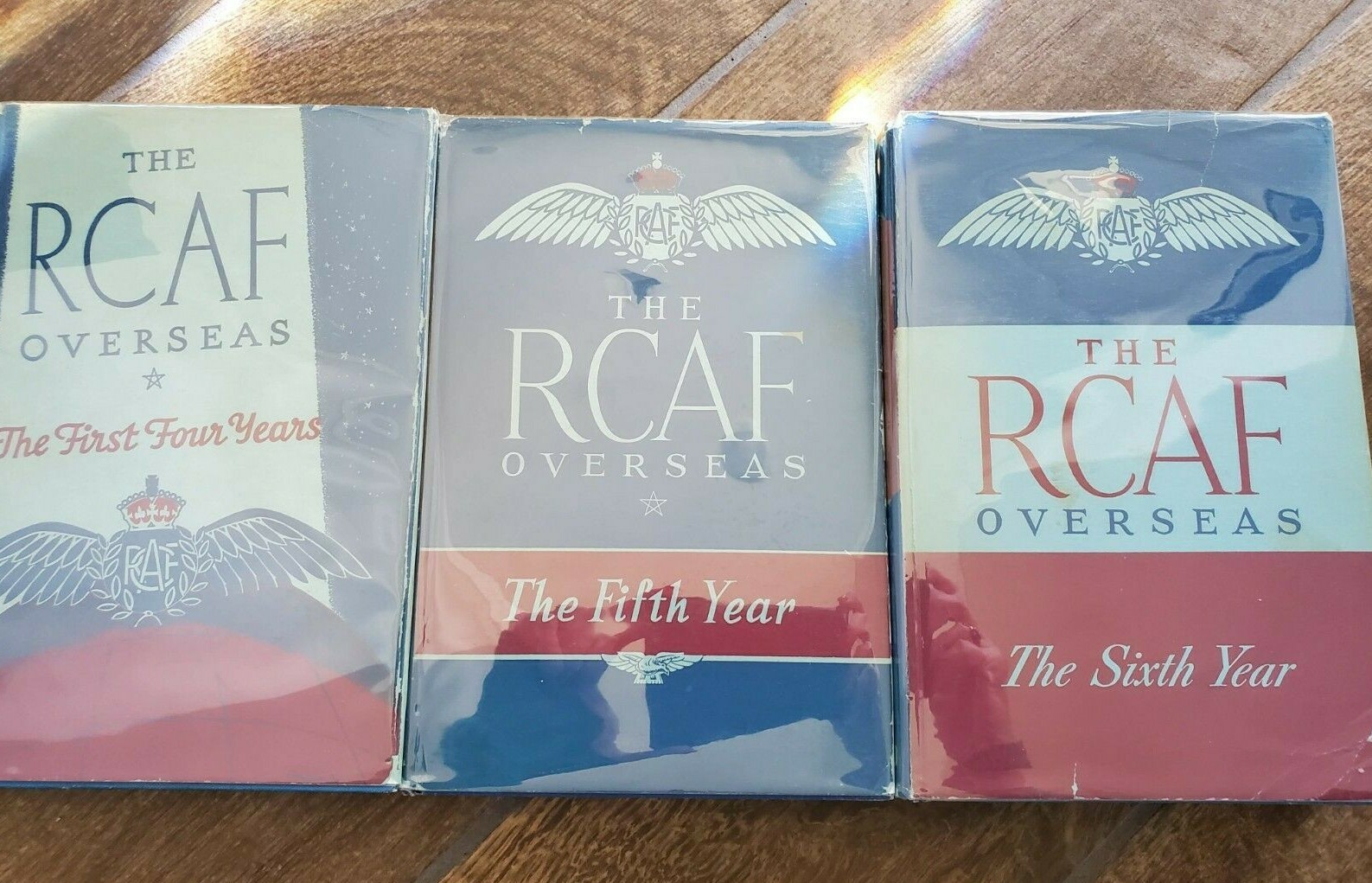 The RCAF Overseas - Three Volumes The First Four Years Fifth Sixth LOT 1940's The RCAF Overseas - Three Volumes The First Four Years Fifth Sixth LOT 1940's