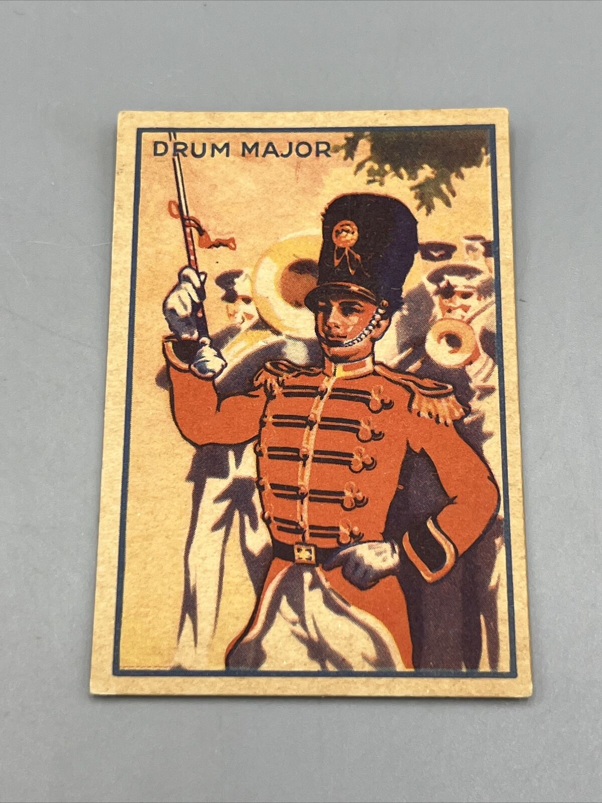 Im Going To Be A Drum Major Schutter Johnson Candy Corp #24 R72 Vintage 1935