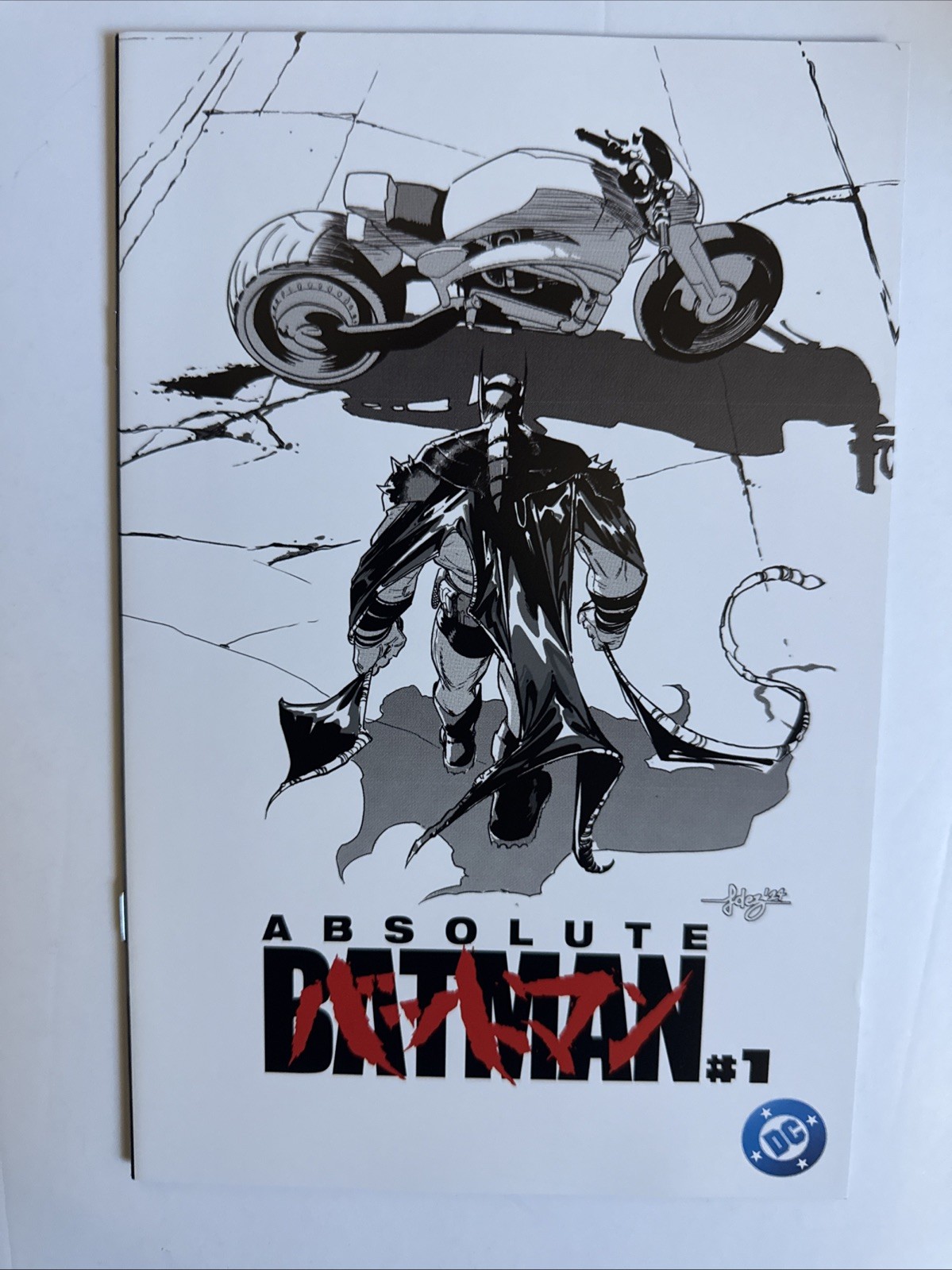 ABSOLUTE BATMAN #1 Fernandez AKIRA HOMAGE JAPANESE EDITION NM