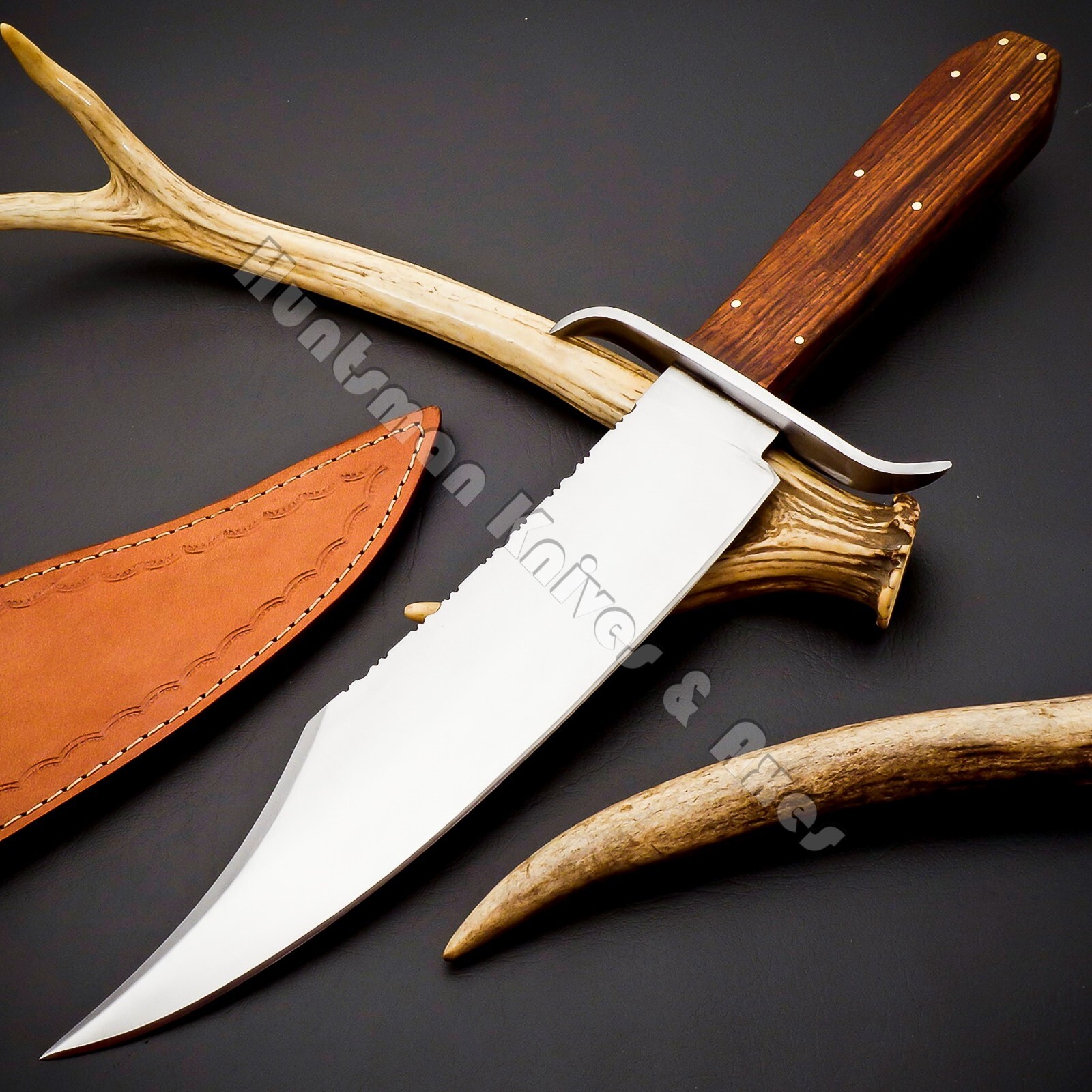 Custom Made Hand Forged 5160 Spring Steel Historical JUAN PADILLO Bowie Replica