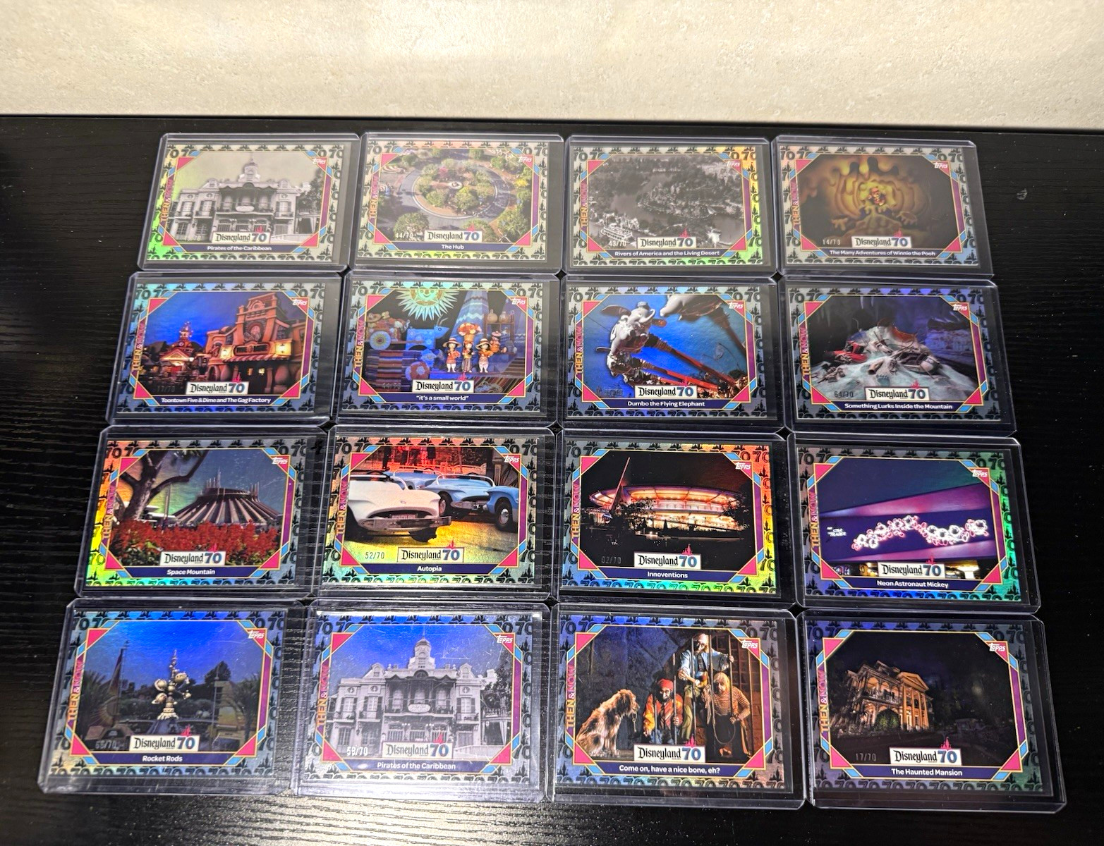 2025 Topps Disneyland 70th - Lot of 49 70th Anniversary Parallel /70 Cards 2025 Topps Disneyland 70th - Lot of 49 70th Anniversary Parallel /70 Cards