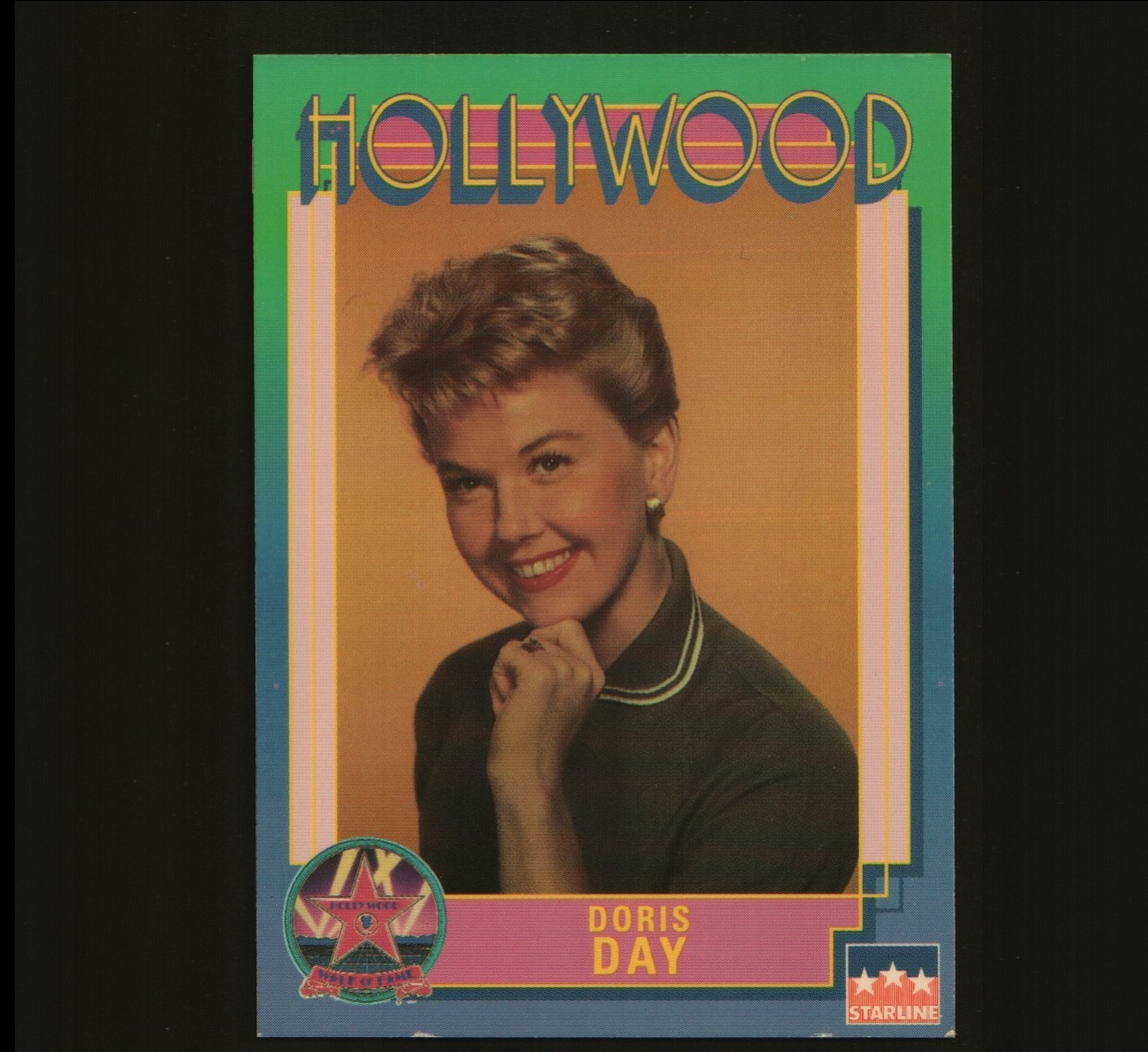 1991 Starline Hollywood Walk of Fame Doris Day #46 1991 Starline Hollywood Walk of Fame Doris Day #46