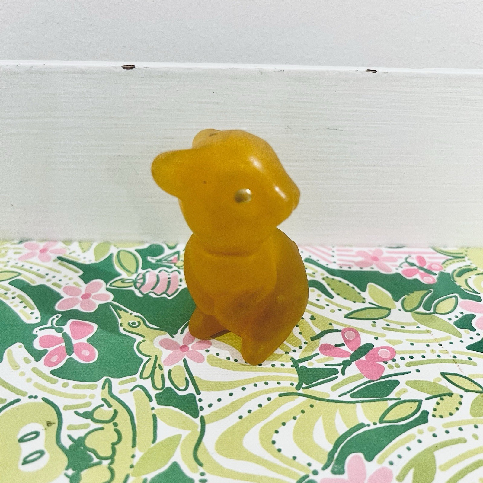 Vtg Avon Charming Chipmunk Decanter Bottle & Sweet Honesty Perfume .5 OZ Full