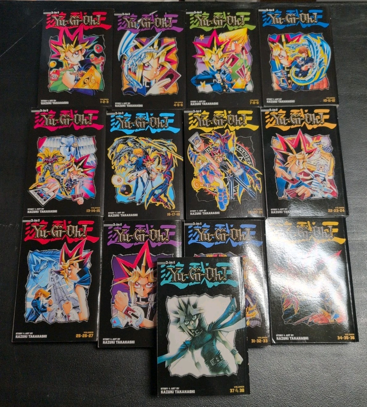 Yu-Gi-Oh (3-In-1 Edition) Manga Omnibus - Volumes 1-38 - Complete Set Yu-Gi-Oh (3-In-1 Edition) Manga Omnibus - Volumes 1-38 - Complete Set