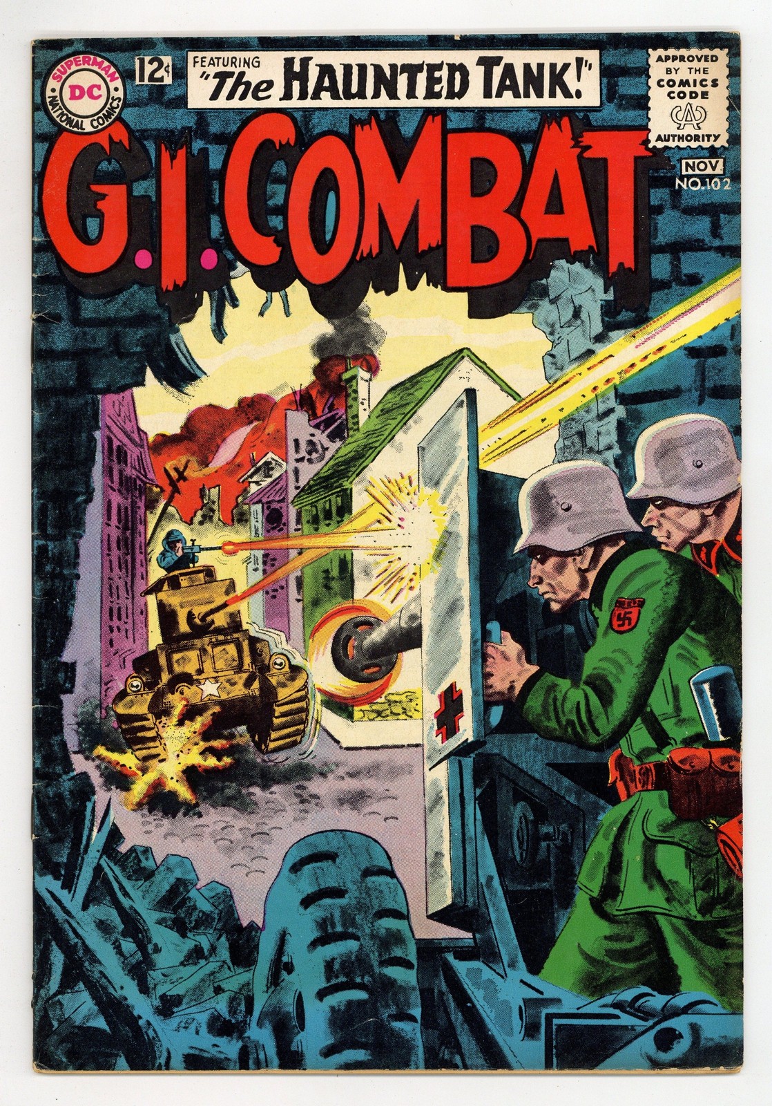 GI Combat #102 VG 4.0 1963