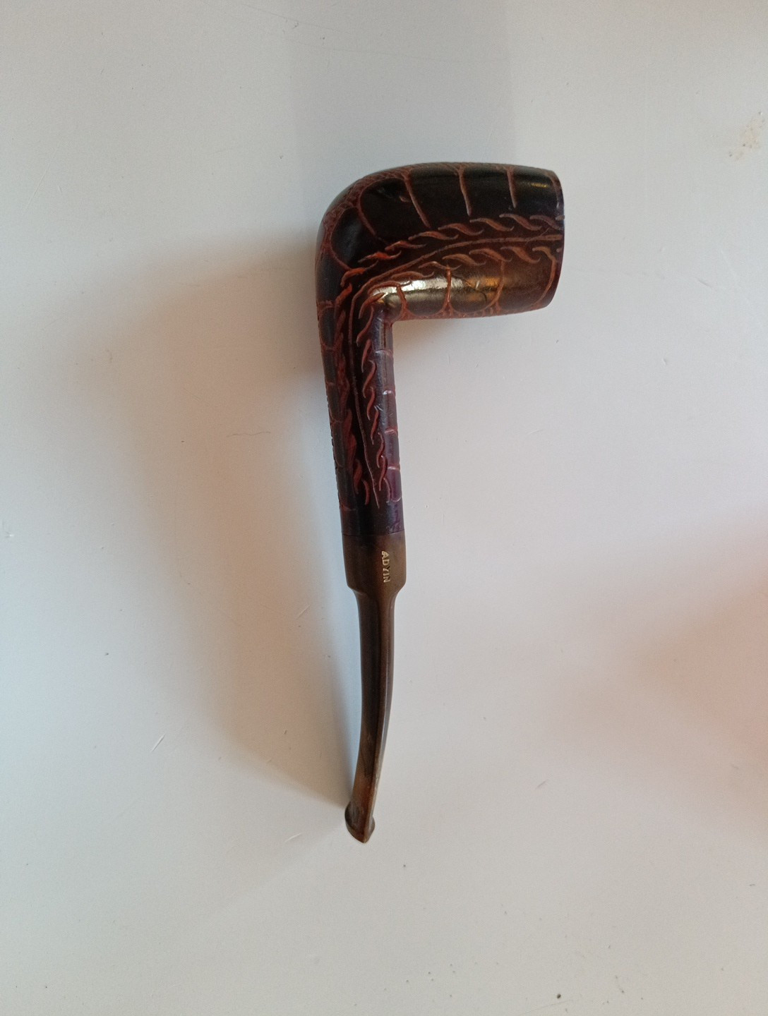 A1BC⚠️VINTAGE GORGEOUS ENGRAVED ADYIN PIPE GOOD CONDITION⚠️ A1BC⚠️VINTAGE GORGEOUS ENGRAVED ADYIN PIPE GOOD CONDITION⚠️