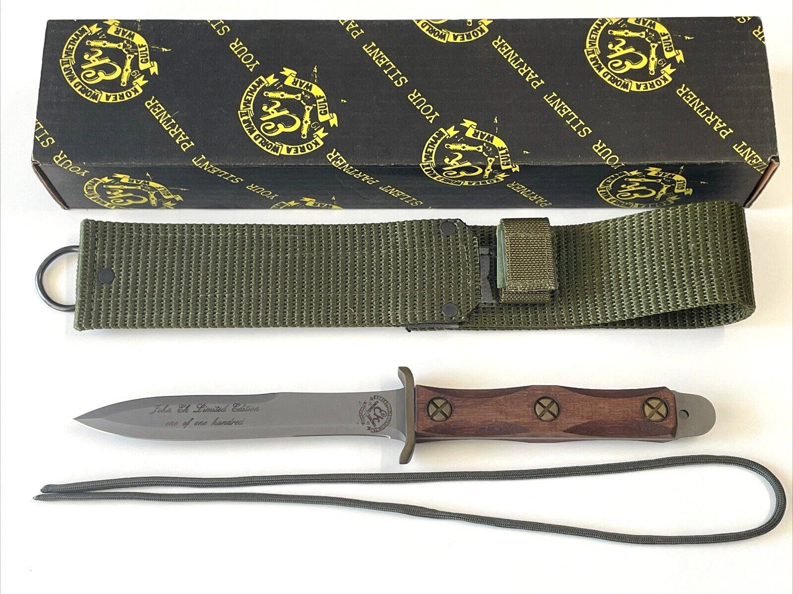 Blackjack EK Commando WD-3NR Fixed Blade Knife 1/100 Limited USA 1993-1995