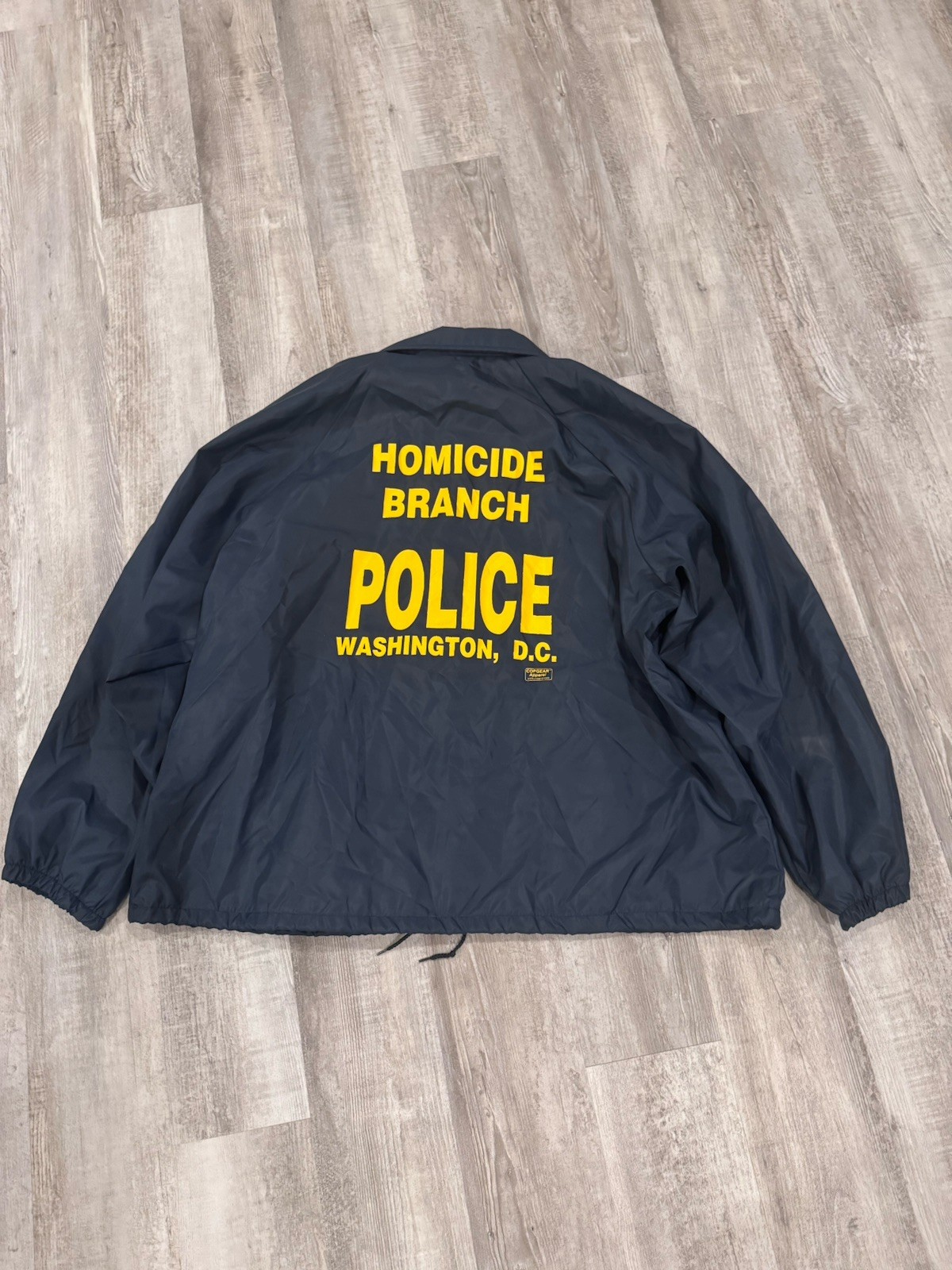 Vintage Police Jacket- Washington D.C Homicide Squad 3XL